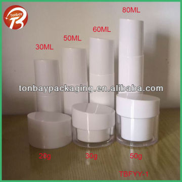 one set bottle and jar series plastic sprayer bottle plastic jar plastic cream jar TBFYY-1 Bottle and jar series