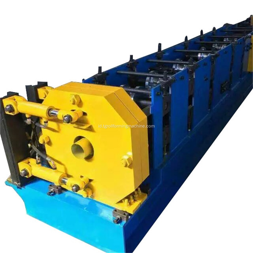 Rain Gutter Downpipe Round Tube Roll Forming Machine