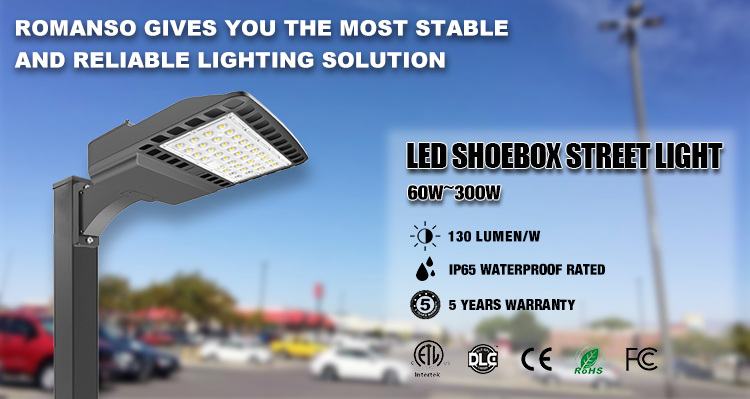 ETL DLC Listed Shoebox Street Light IP65 200W Led Shoebox Retrofit Kit