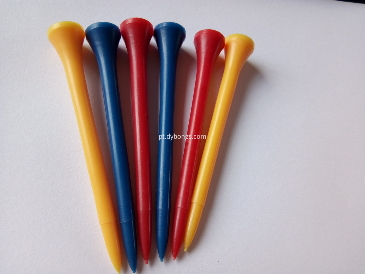 T de golfe de plástico Plastic Golf Tee