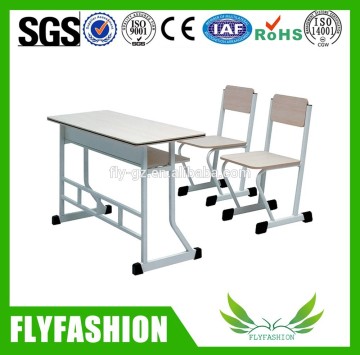 SF-18D School double desk and chair,student desk and chair,double desk and chair