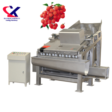 Longan and Litchi Pulp Processing Machinery - 1t/h Rambutan Peeler Machine
