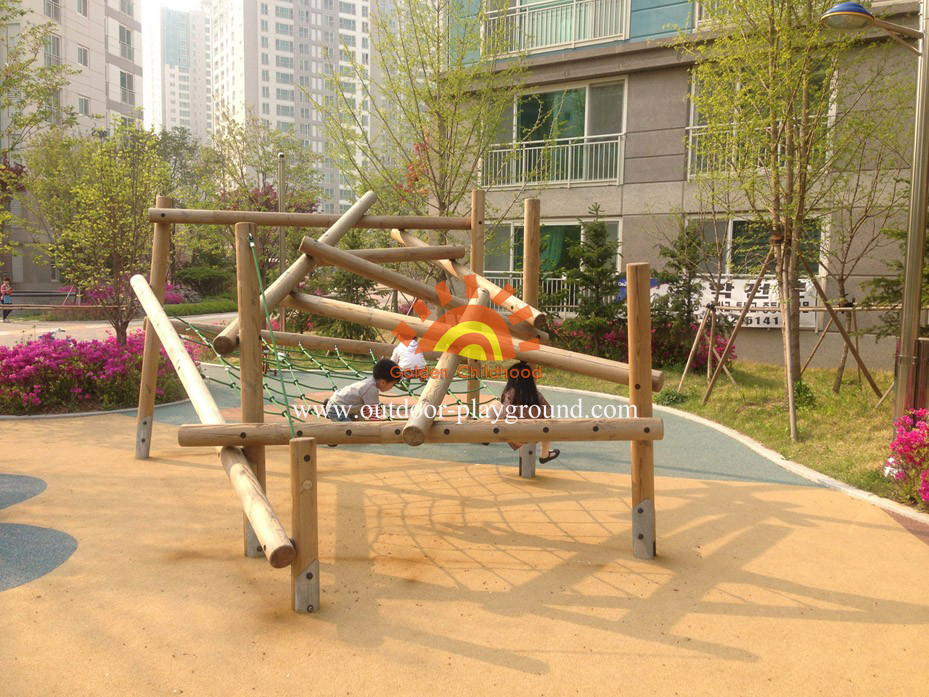 outdoor climbing children's playground for kids