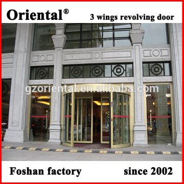 rose gold stainless steel rotating doors in doors