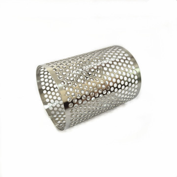 Cylindrical Perforated Mesh Filter Cylinder