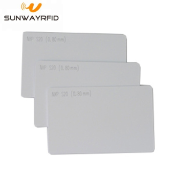 13.56MHz NXP Mifare S20 Rfid Card for Payment