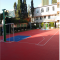 Grid entrelazamiento del piso de deportes al aire libre piso de la cancha al aire libre