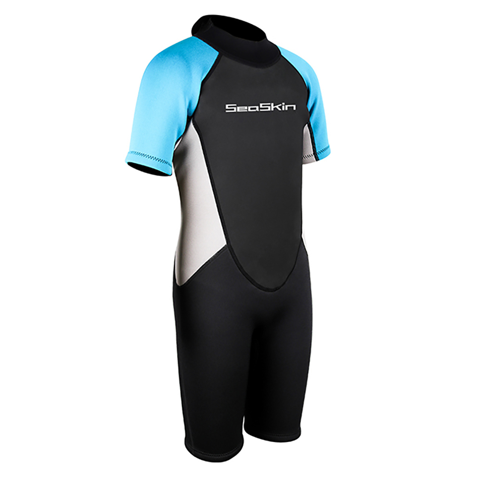 Seaskin Child Full Suit Shorty Summer Diving WetSuit