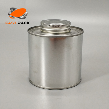 8OZ Prime tinplate can with screw cap