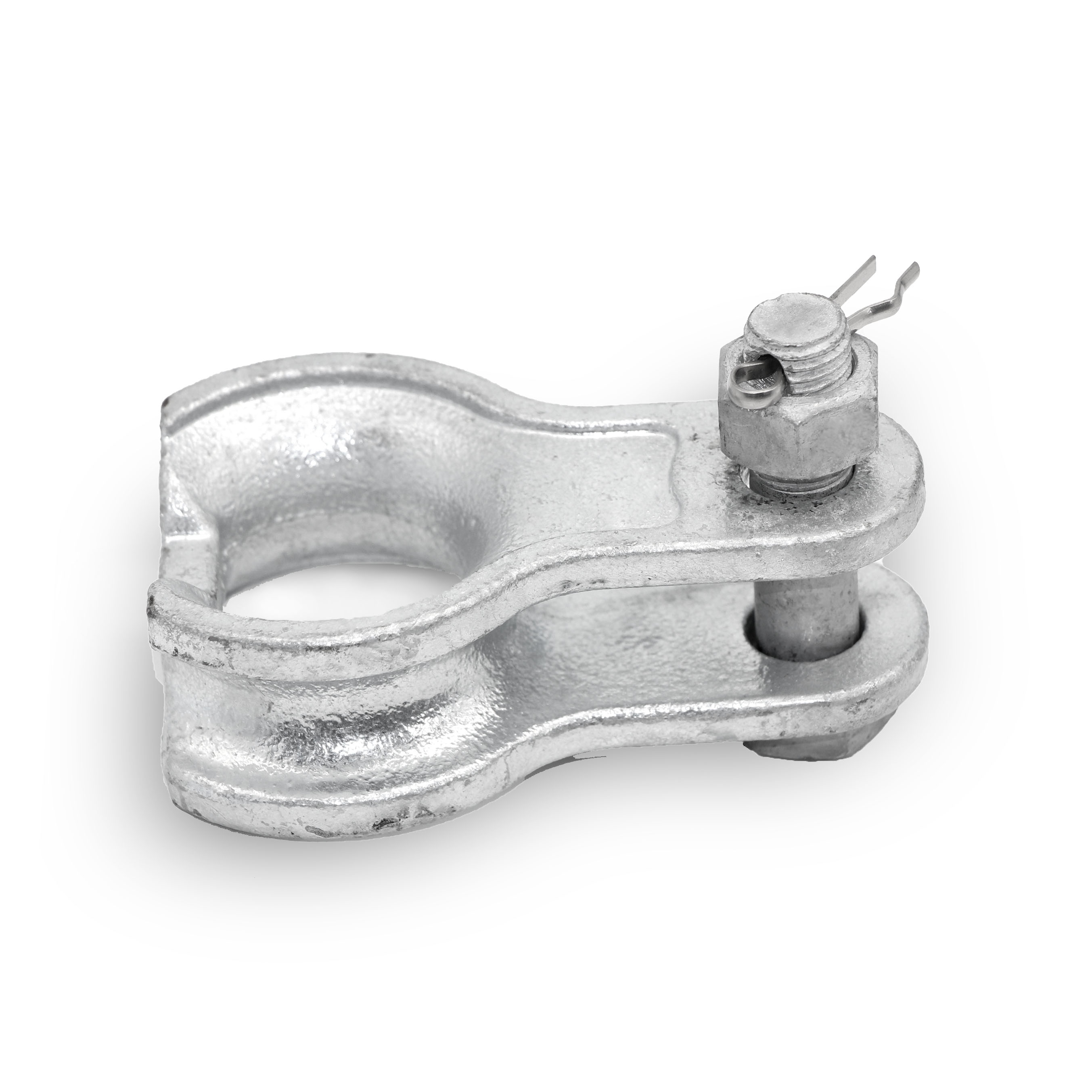 Horganyzott öntöttvas gyűszűs kapocs rúdsoros illesztéshez