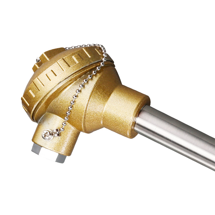 Thermowell s/b/r type high temperature sensor thermocouple with Flange