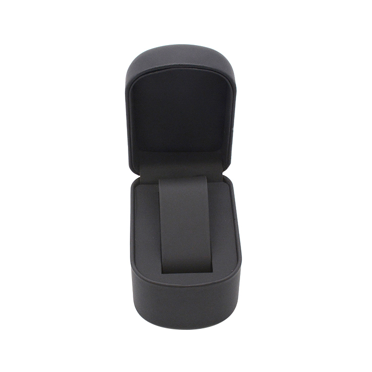 New Design Trending Products Custom Logo Long Travel Watch packaging Box Black watch band box