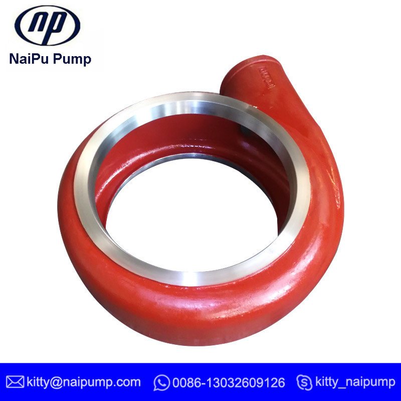 Pompa Lumpur Volute Liner F8110A05 untuk 10/8 Pompa