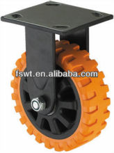 Heavy-duty Hummer Skid-resistant Wheels Fixed Polyurethane