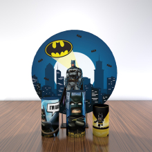 batman theme portable round backdrops