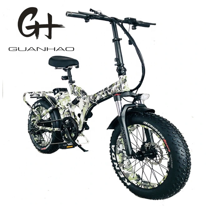 20 Inch Full Suspension Fat Tire Electric Bike