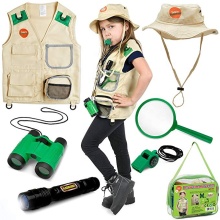 Explorer Kit for Kids: Washable Premium Backyard Safari Vest - The Ultimate Adventure Toy