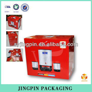 foldable cardboard corrugated packaging box