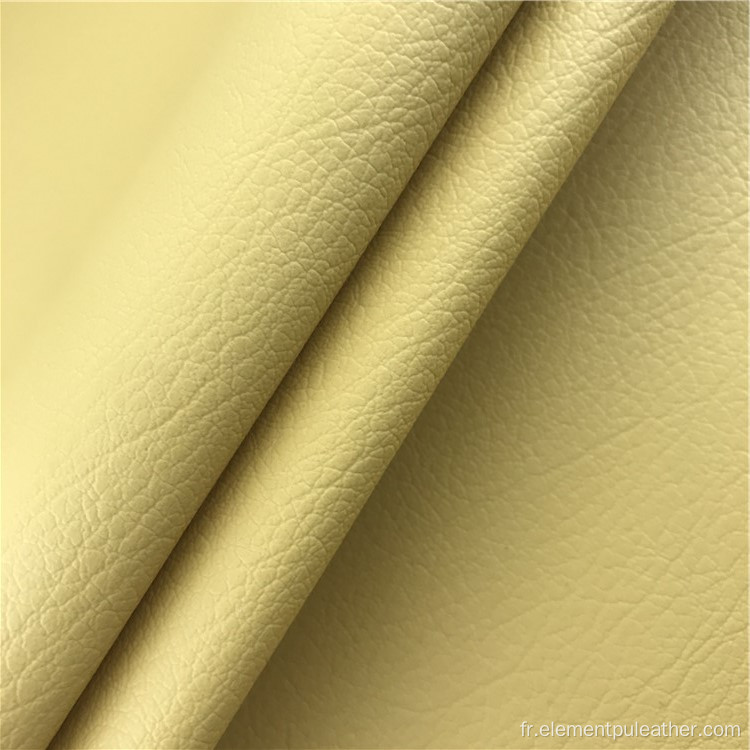 Matériaux d&#39;emballage de style classique tissu en cuir pvc
