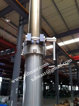 25M pneumatic telescoping mast