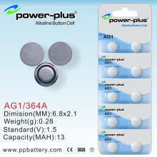 Power Plus Ag Series Button Cell Battery Ag1/ 364a/1.5v