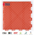 Portable PP Interlocking Sportscourt Flooring voor Basketball Court