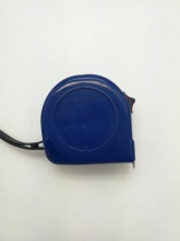 Blue pull tape measure