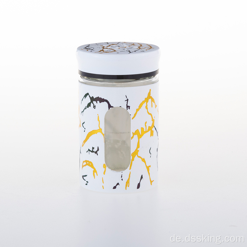 Kosmetikverpackungsgewürze JAM Honey Sugar Jar Storage Apotheker Jar für Gewürzgewürze Lebensmittel