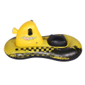 Piscina personalizzata galleggiante giallo da nuoto gonfiabile sedia