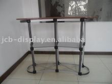 Aluminum Sliver Advertising tables Promotion counter
