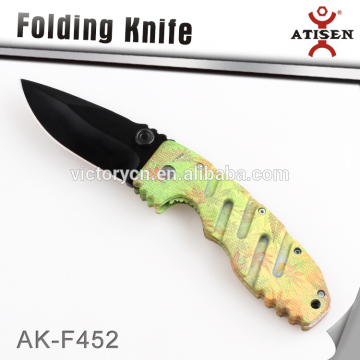 High Quality Outdoor Hand Tools Folding Knife 3Cr13 Stainless Steel Blade Camp Hunt Knives