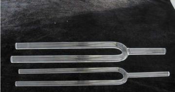 Beautiful quartz tuning fork