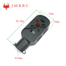 JMRRC Nový držiak na upevnenie motora s priemerom 25 mm