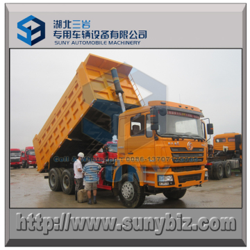 Right hand driving 6x4 Shacman 336 hp tipper truck dump truck