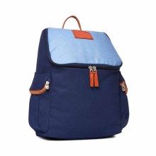 cute alibaba new product tarpaulin denim cotton backpack