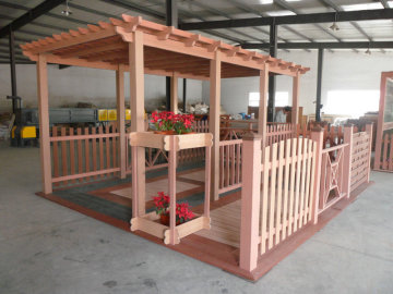 Huangjia WPC Gallery Frame & Flower Shelf