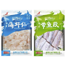 Three Side Seal Bag with Sea Food