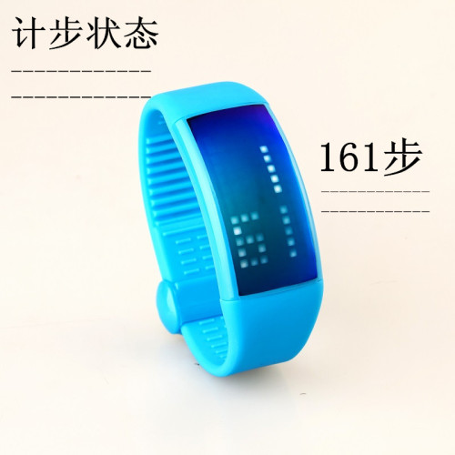 3D sensor meter pecutan memori watch pedometer, pedometer watch pergelangan tangan