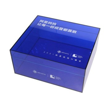 Square Colored gift Acrylic Package Box