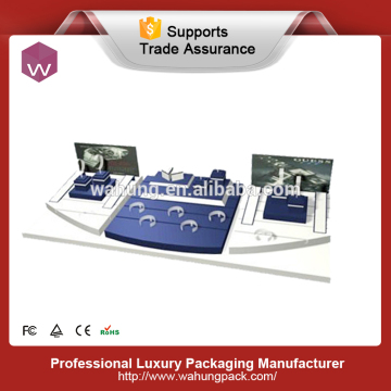 fashion leather necklace pendants jewelry display