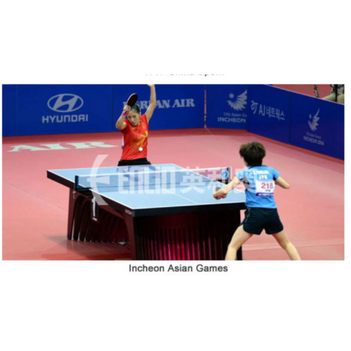 Lantai Tenis Meja ITTF kelas atas 7.0mm Pro