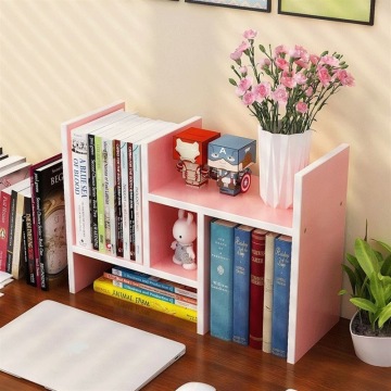 White Collection Wooden Mini Bookcase