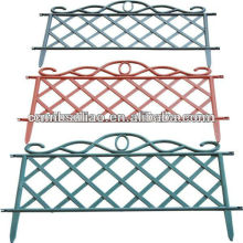 decorative plastic garden fence/firm and colorful plastic mesh fence