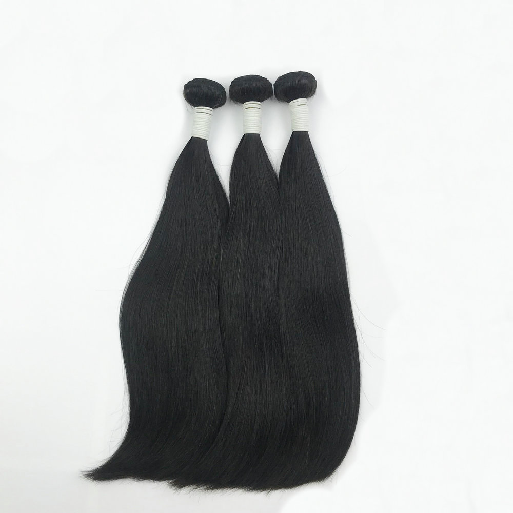 Wholesale Super Double Drawn Natural Color Malaysian Human Hair extension