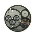 Dual time zone multi-functional Watch dial