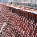 Single-Sided Formwork for Retaining Wall