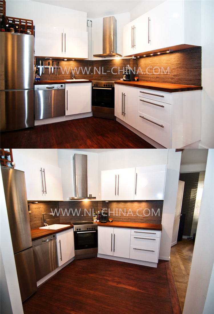 fancy new model smart small kitchen cabinet with adjustable feet