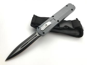 Carbon fiber Autimatic Folding Pocket Knife