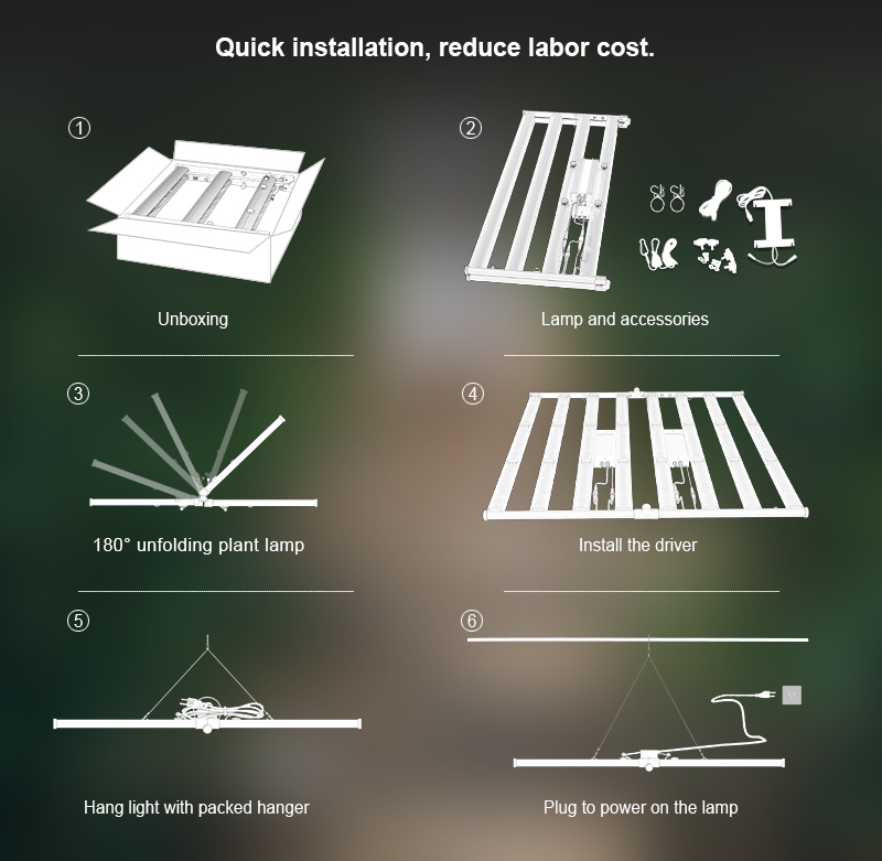 Υψηλή δύναμη Dimmable Flant Growth Lamp 800W