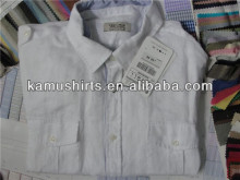 Man white linen shirts men casual linen shirts